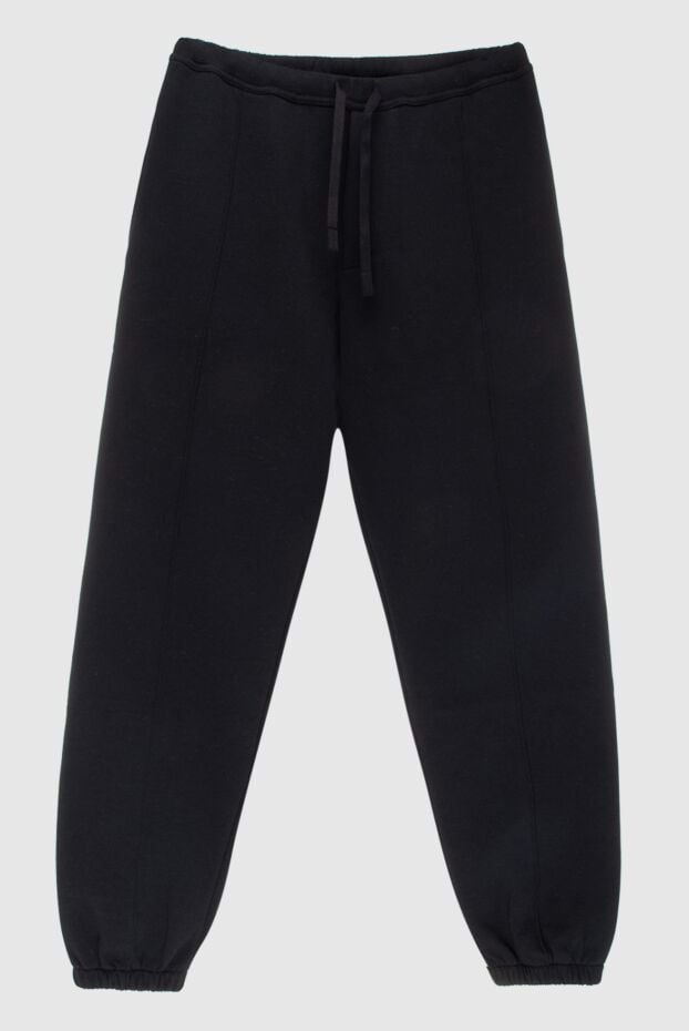 Dior sports pants for men made of cotton and wool black 171373 - photo 1