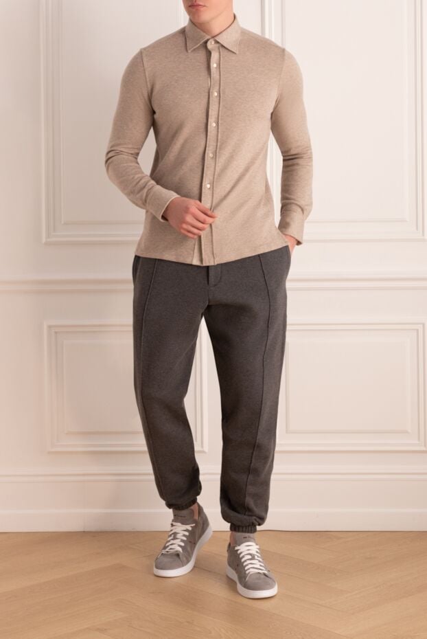 Dior mens dark grey jogger sweatpants 171374 - photo 2
