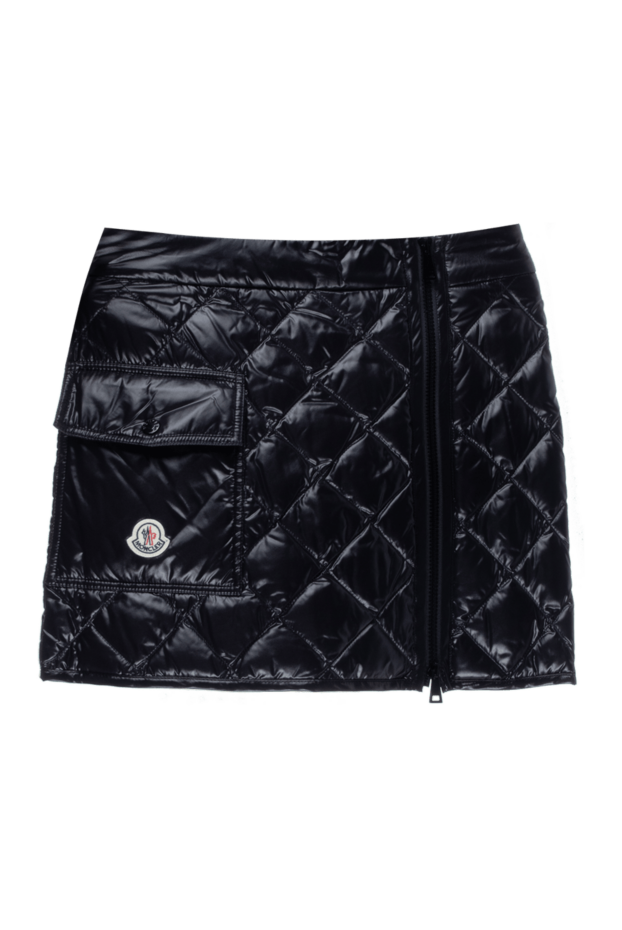 Moncler женские юбка из полиамида черная женская купить с ценами и фото 171427 - фото 1
