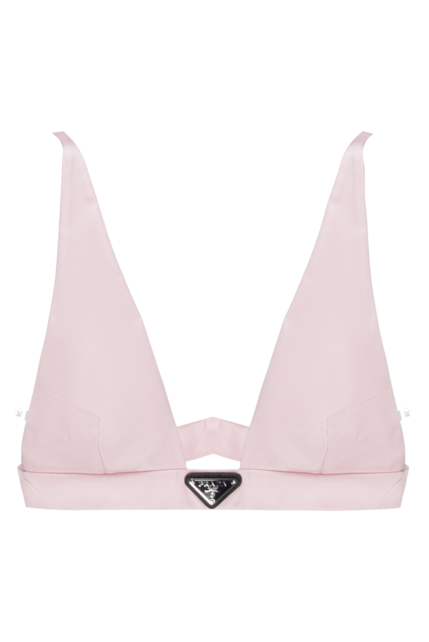 Prada women's pink polyamide top 171428 - photo 1