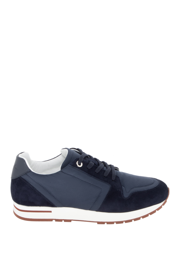 Loro Piana women's sneakers with dark blue inserts blue 171495 - photo 1