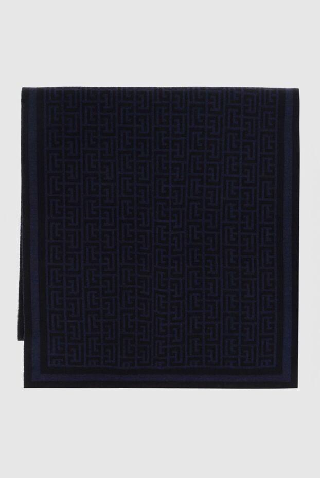 Balmain man black wool scarf for men buy with prices and photos 171511 - photo 1
