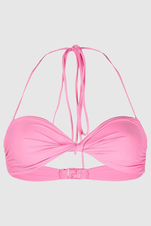 Magda Butrym swimsuit top made of polyamide and elastane pink women's 171577 - photo 1
