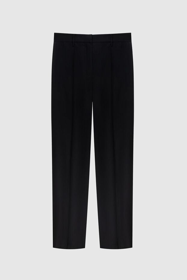 Magda Butrym women's silk classic pants black 171591 - photo 1