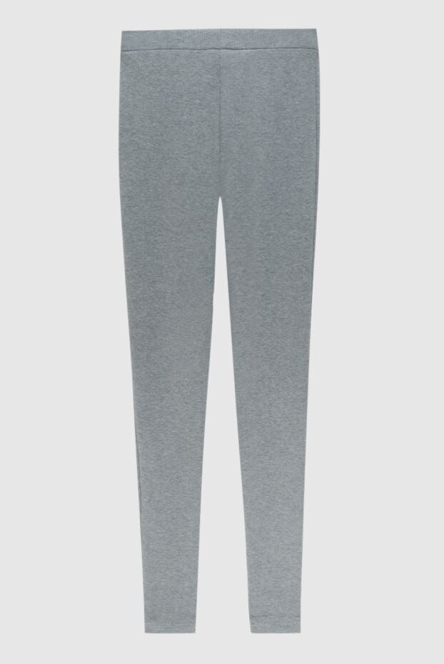 Magda Butrym gray cotton leggings for women 171595 - photo 1