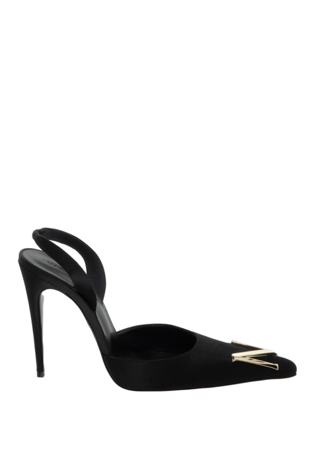 Magda Butrym women's black shoes with a golden logo on the toe 171603 - photo 1