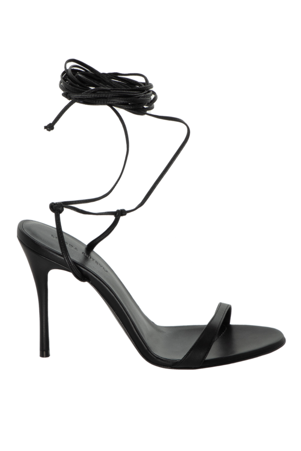 Magda Butrym women's leather sandals with black laces 171605 - photo 1