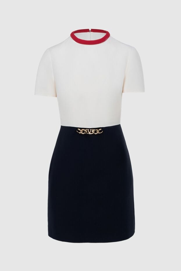 Valentino dress with the effect of a beige t-shirt and dark skirt combination women's 171639 - photo 1
