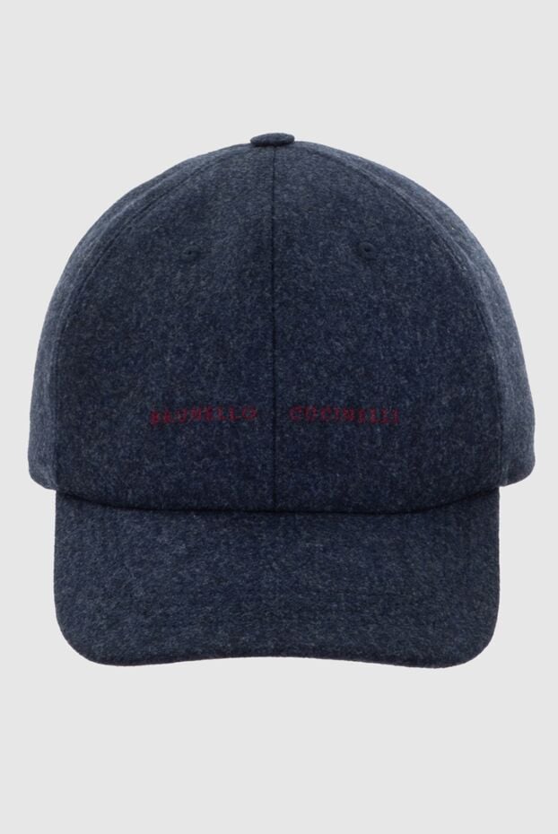 A classic baseball cap made of thick wool with a curved brim. - photo 1