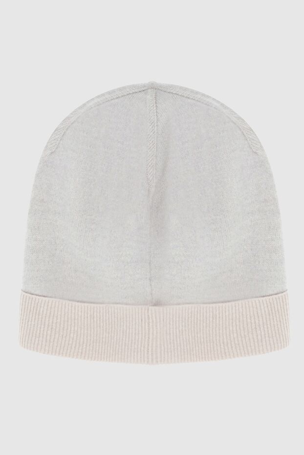 Stefano Ricci light beige cashmere and silk hat with monogram 171852 - photo 3