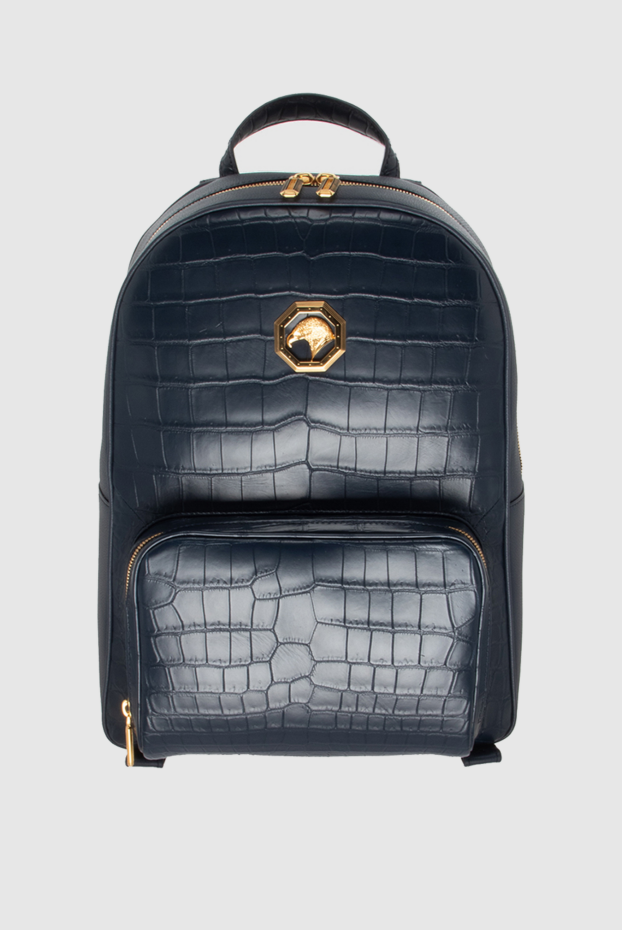 Stefano Ricci backpack made of crocodile leather blue for men 171861 - photo 1