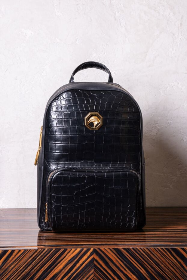 Stefano Ricci black crocodile leather backpack for men 171862 - photo 2