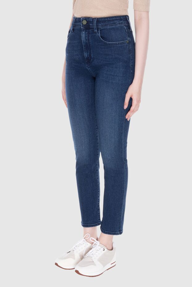 Jacob Cohen dark blue women's jeans with a high rise 171926 - photo 3