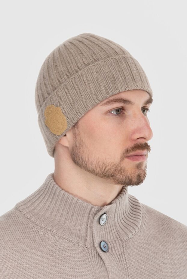 Billionaire man beige cashmere hat for men buy with prices and photos 171966 - photo 2
