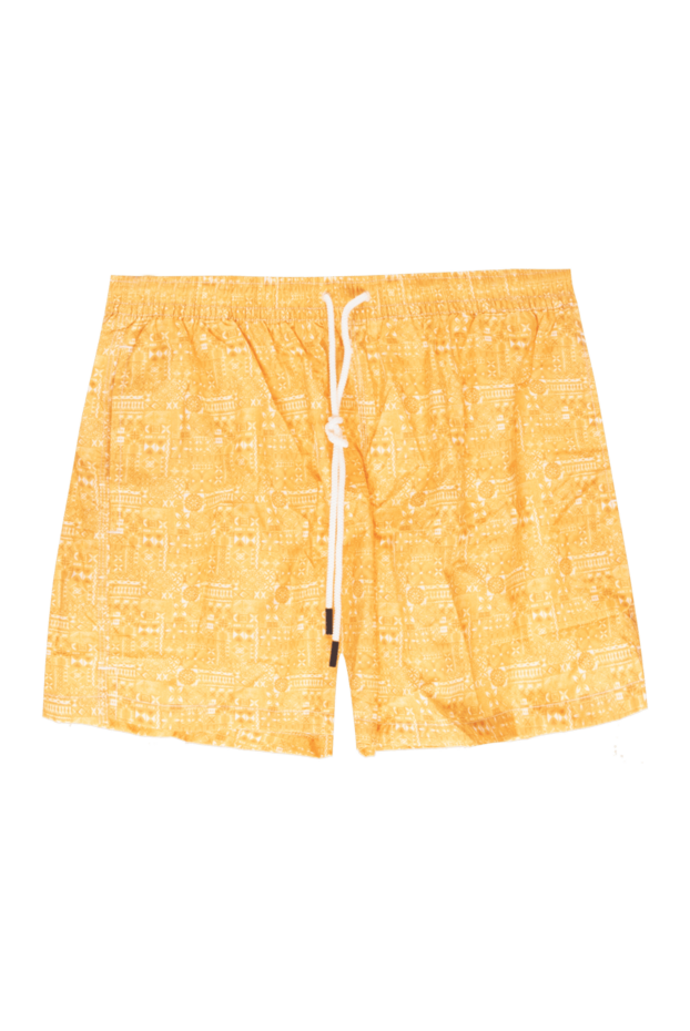 Gran Sasso чоловічі шорти пляжні з поліестеру жовті чоловічі купити фото з цінами 171987 - фото 1