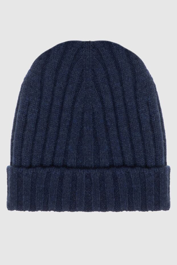 Gran Sasso dark blue cashmere hat men's 172013 - photo 1
