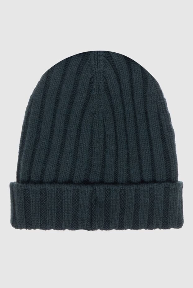 Gran Sasso deep green cashmere hat men's 172020 - photo 3