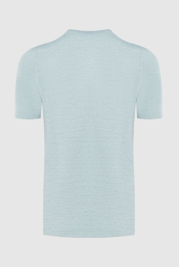 Gran Sasso man t-shirt linen blue for men buy with prices and photos 172081 - photo 2