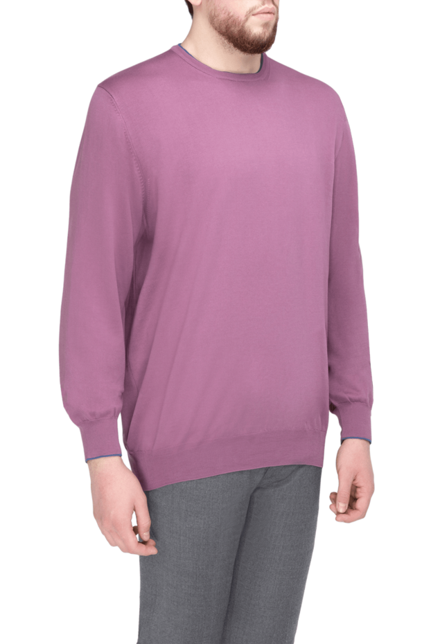 Gran Sasso men's knitted jumper in a muted lavender shade (markdown) 196539 - photo 3