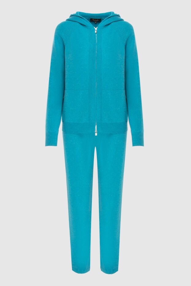 Loro Piana woman women's blue cashmere walking suit buy with prices and photos 172134 - photo 1