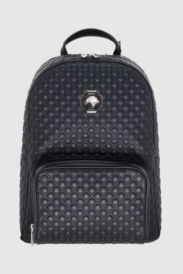 Stefano Ricci a backpack made of genuine leather with a voluminous texture and a metal logo. 172159 - photo 1