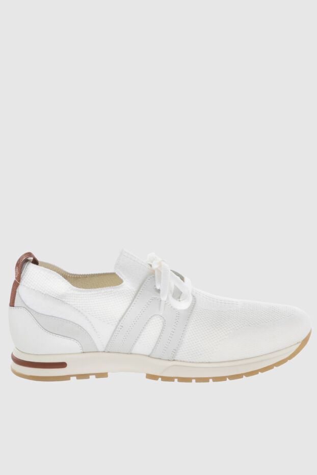 Loro Piana woman white textile sneakers for women buy with prices and photos 172208 - photo 1