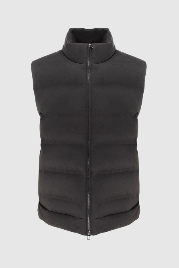 Loro Piana light and warm cashmere vest with insulation brown 172214 - photo 1
