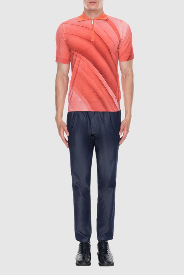 Zilli man cotton polo orange for men buy with prices and photos 172281 - photo 2