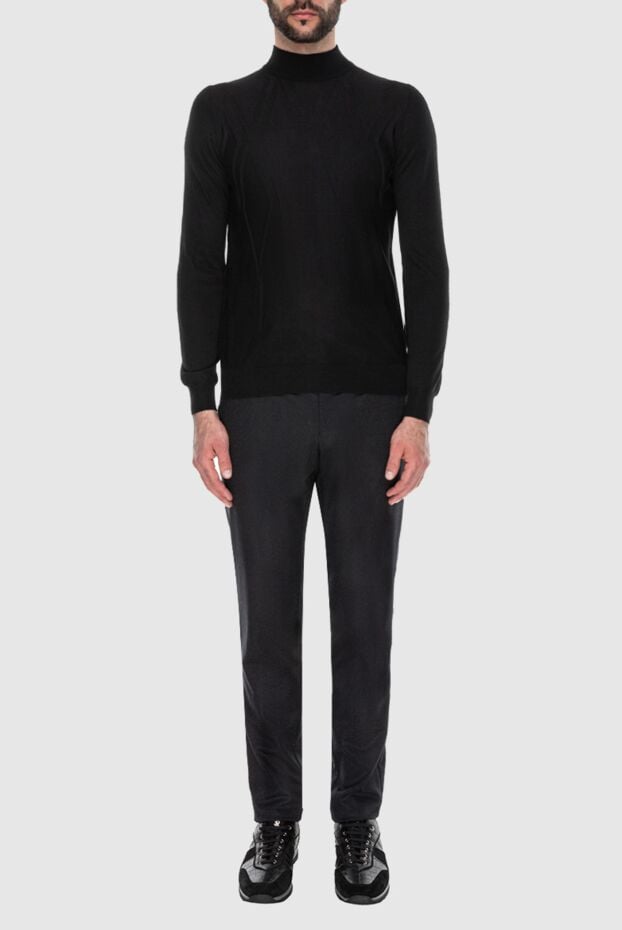 Zilli black men's stand-up jumper 172287 - photo 2