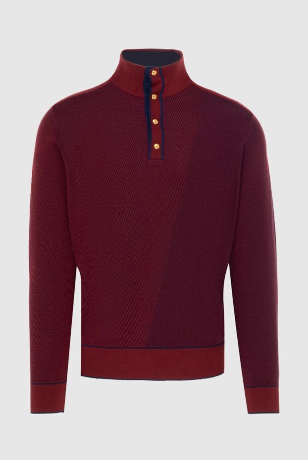 Stefano Ricci red cashmere and silk tee for men 172329 - photo 1