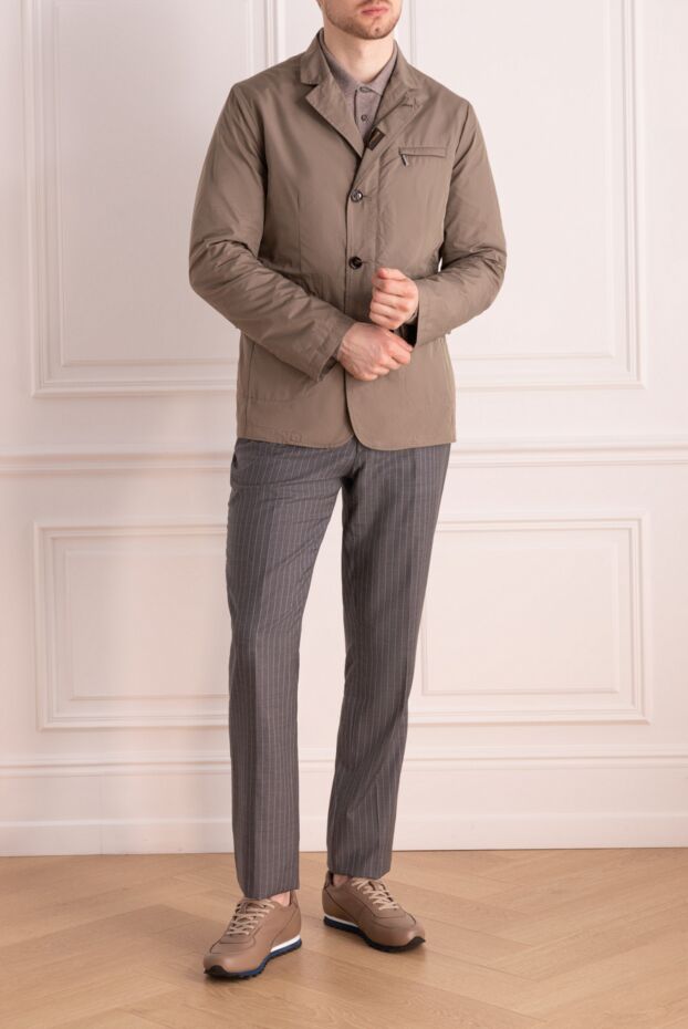 Moorer man beige polyester jacket for men buy with prices and photos 172533 - photo 2