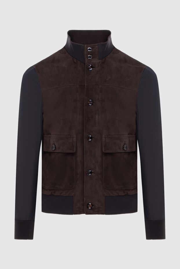 Moorer man brown suede jacket for men buy with prices and photos 172538 - photo 1