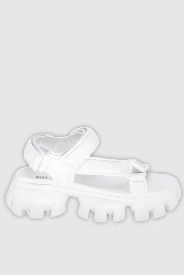 Prada woman white leather sandals for women buy with prices and photos 172545 - photo 1