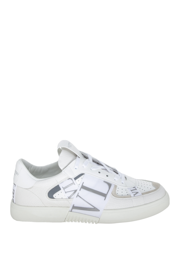 Valentino man white leather sneakers for men buy with prices and photos 172631 - photo 1