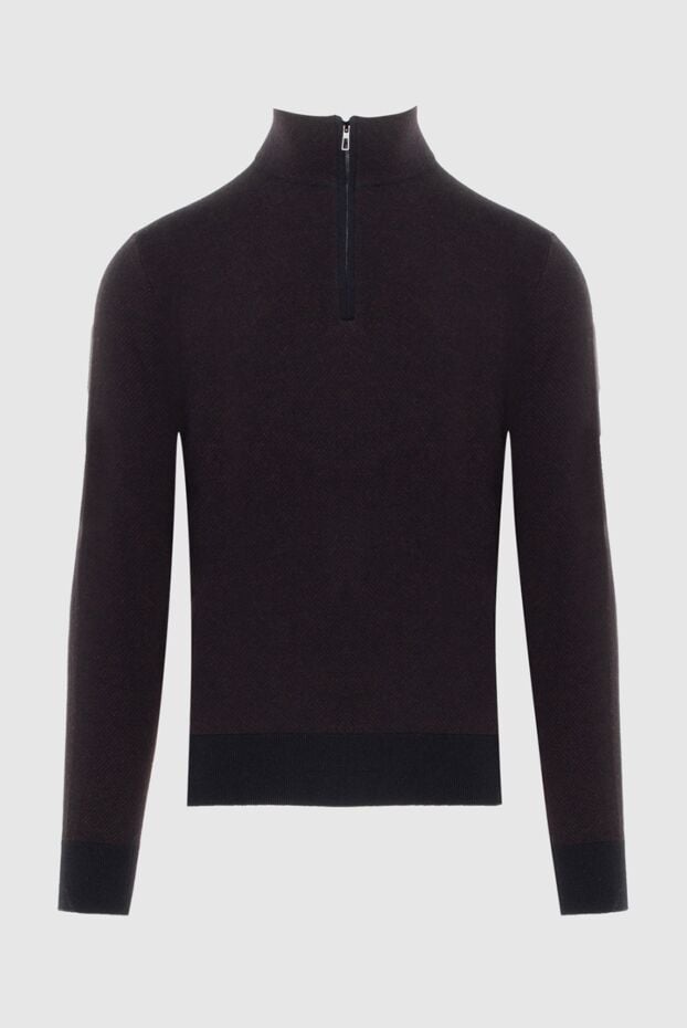 Loro Piana plain cashmere trouser with zip collar 172634 - photo 1