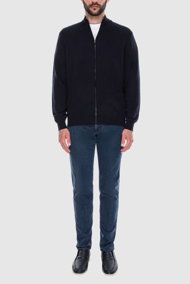 Loro Piana cardigan for men from cashmere blue 172638 - photo 2