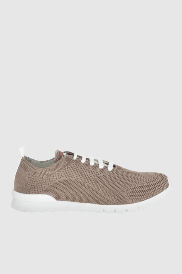 Kiton man beige textile sneakers for men 172698 - photo 1