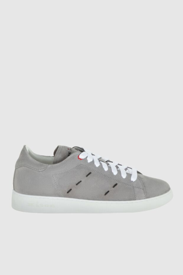 Kiton man gray nubuck sneakers for men 172702 - photo 1