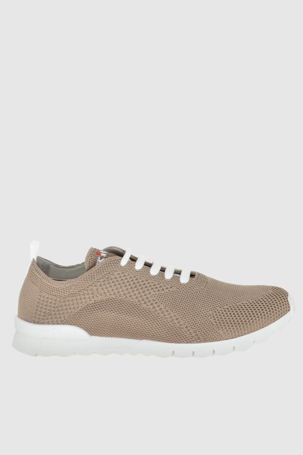 Kiton man beige textile sneakers for men 172703 - photo 1