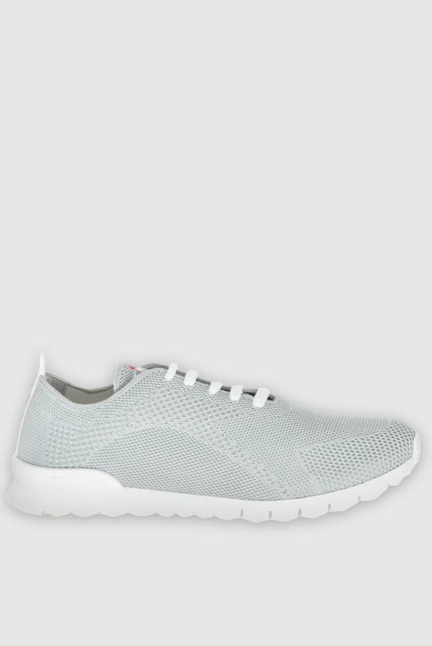 Kiton ultra-light mesh sneakers in grey with flexible sole 172704 - photo 1