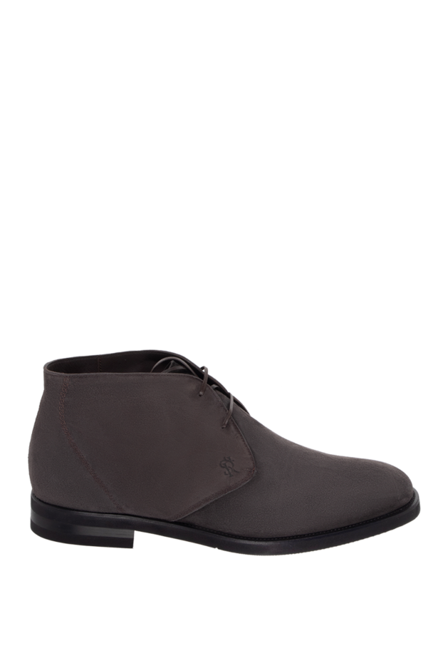 Stefano Ricci deep brown genuine suede boots 172741 - photo 1