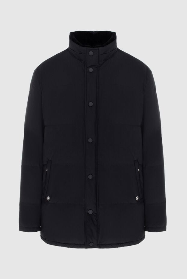 Stefano Ricci black men's fur jacket with silk fur 172747 - photo 1