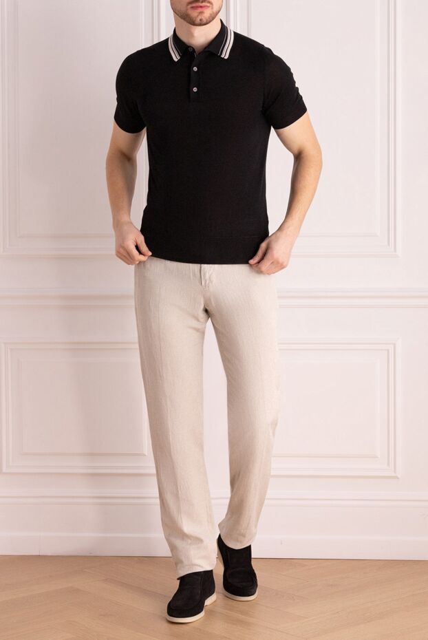 PT01 (Pantaloni Torino) man white trousers for men buy with prices and photos 172774 - photo 2