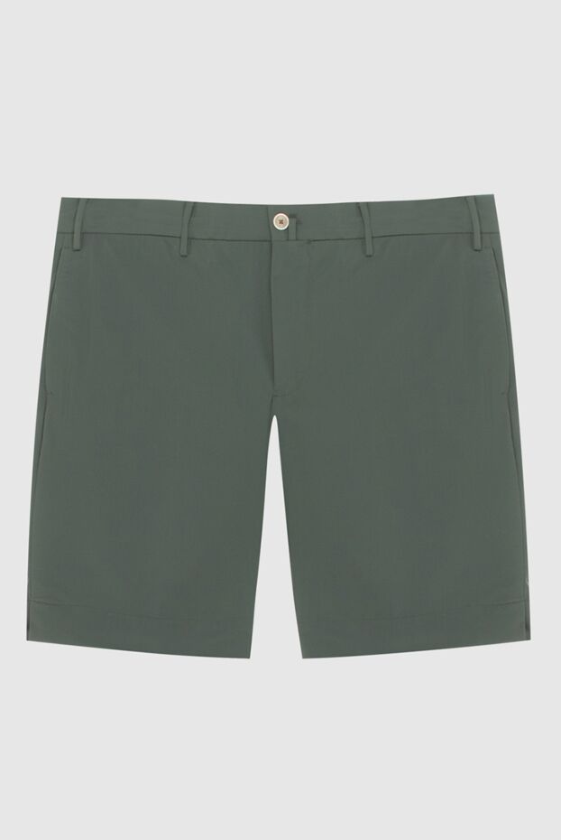 PT01 (Pantaloni Torino) мужские шорты из полиамида и эластана зеленые мужские купить с ценами и фото 172789 - фото 1