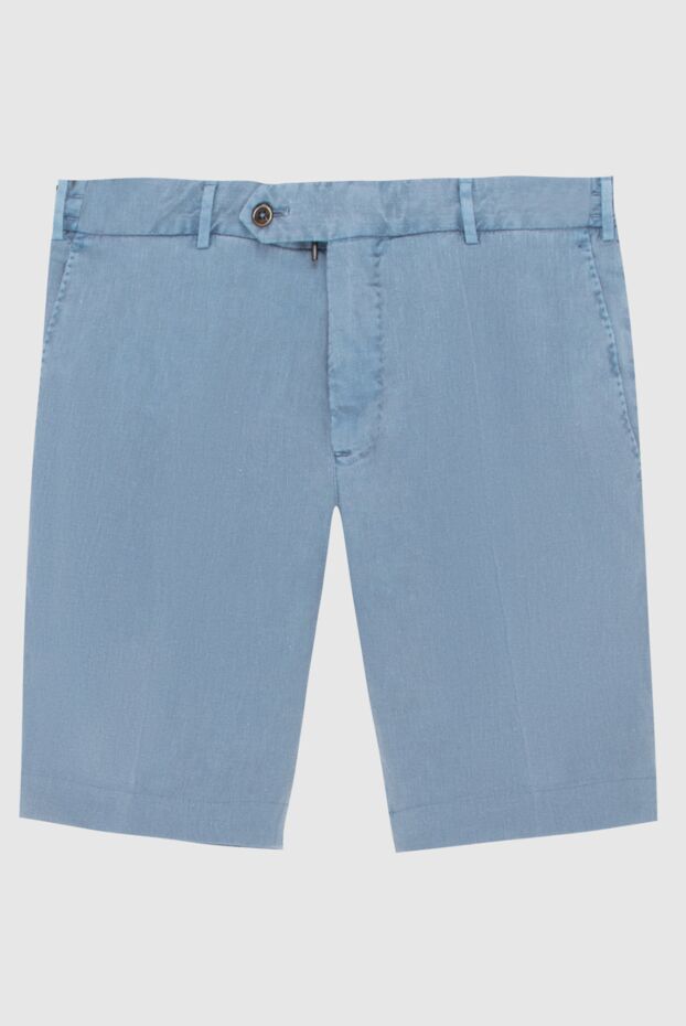 PT01 (Pantaloni Torino) мужские шорты голубые мужские купить с ценами и фото 172812 - фото 1