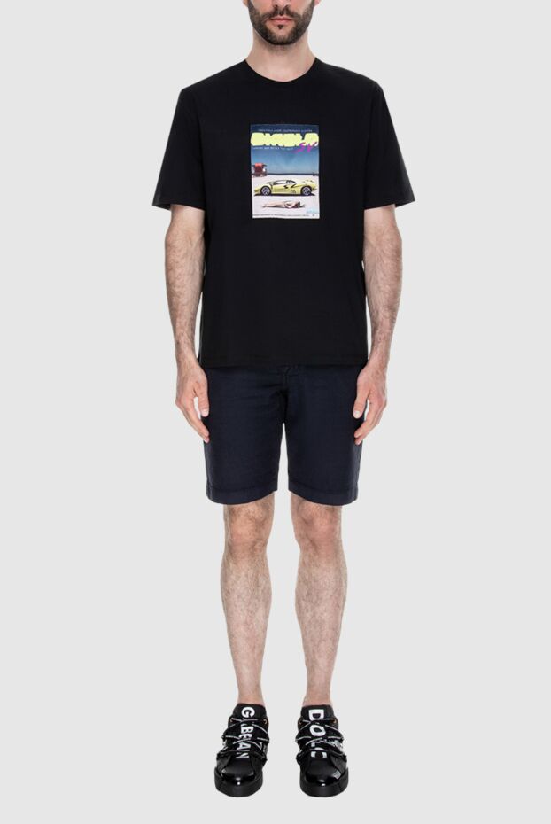 Limitato мужские футболка из хлопка черная мужская купить с ценами и фото 172820 - фото 2