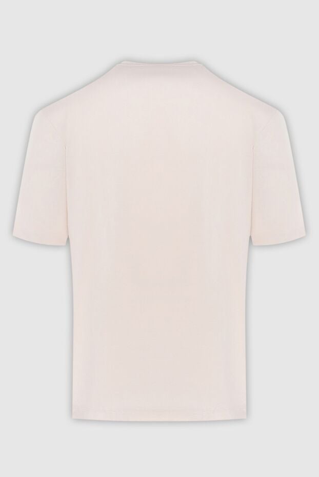 Limitato мужские футболка из хлопка бежевая мужская купить с ценами и фото 172824 - фото 2