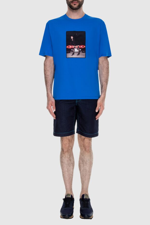 Limitato чоловічі футболка з бавовни синя чоловіча купити фото з цінами 172827 - фото 2