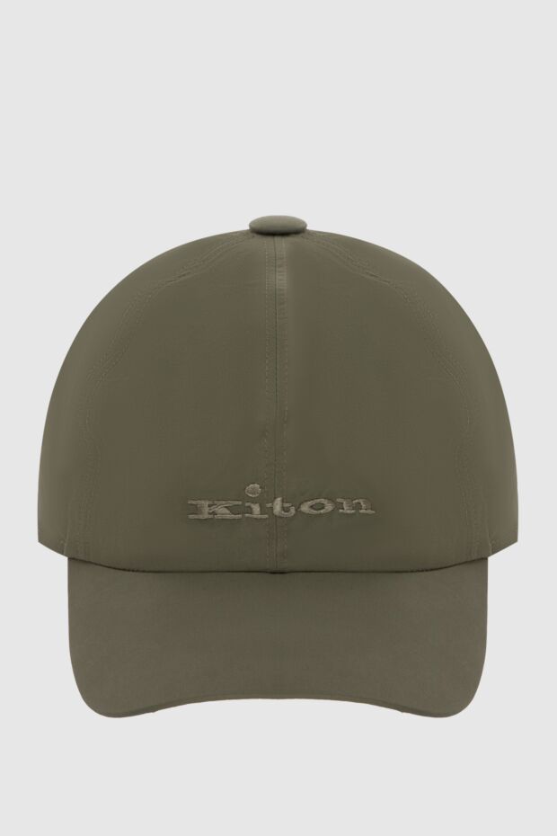 Kiton man cap made of cotton and polyamide green for men 172844 - photo 1