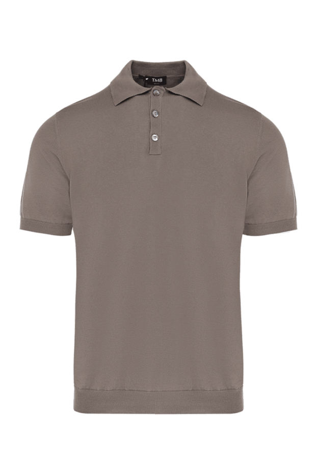 Tombolini man brown cotton polo buy with prices and photos 172857 - photo 1